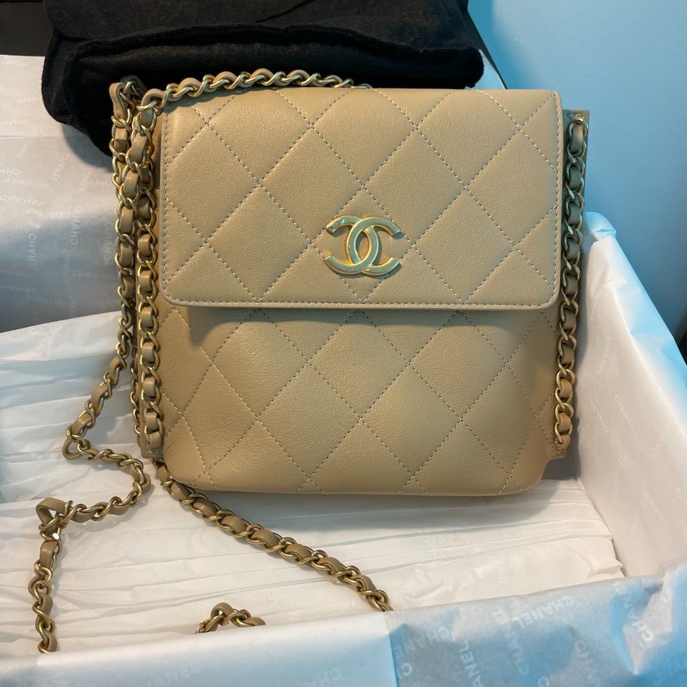 Beige Chanel Bag NWT